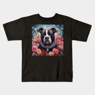 Staffy Art Kids T-Shirt